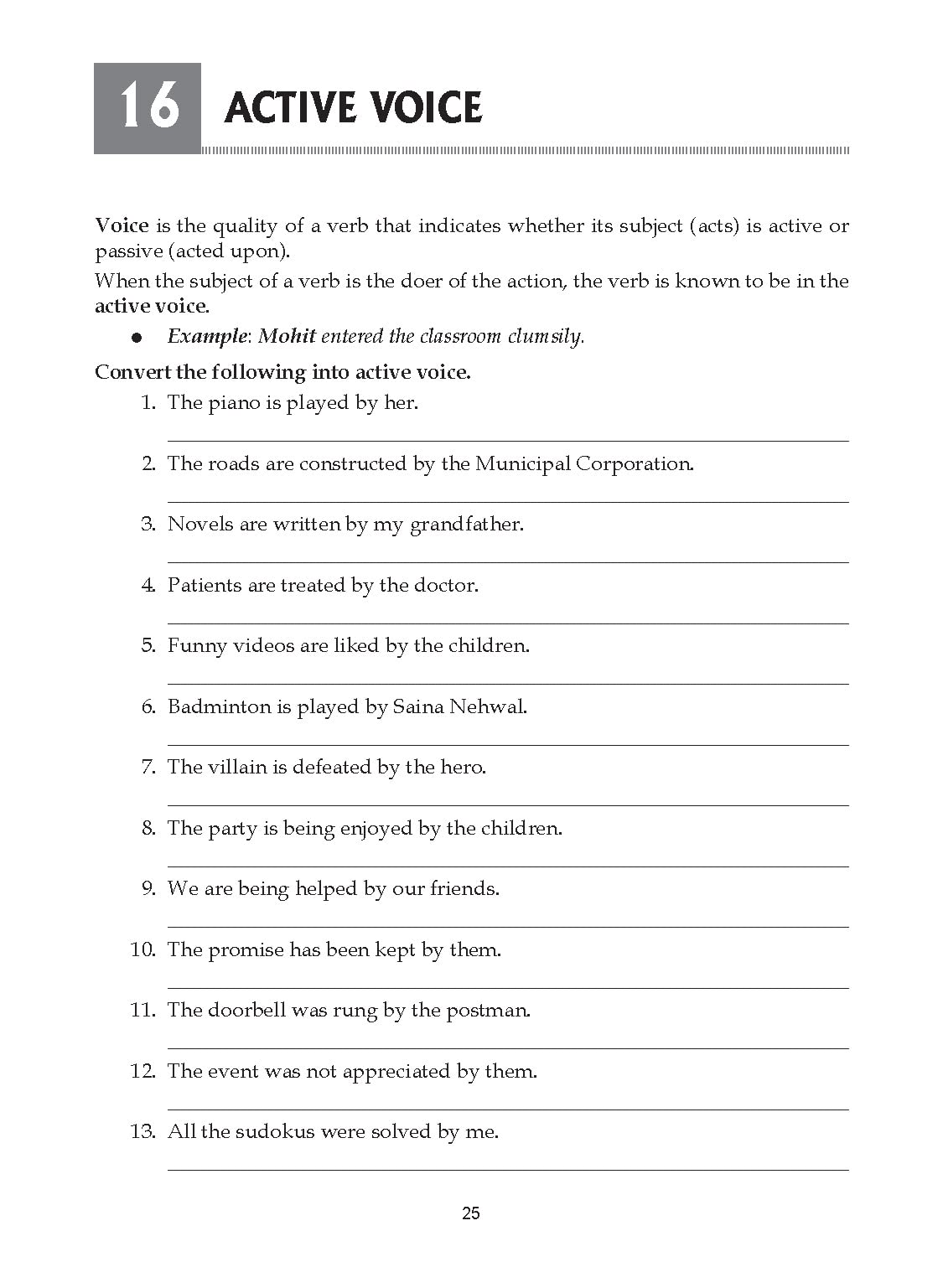 Interactive Grammar-6 (With Answer Key) | English Grammar Book for Class 6 | 200 Pages - Retail Maharaj