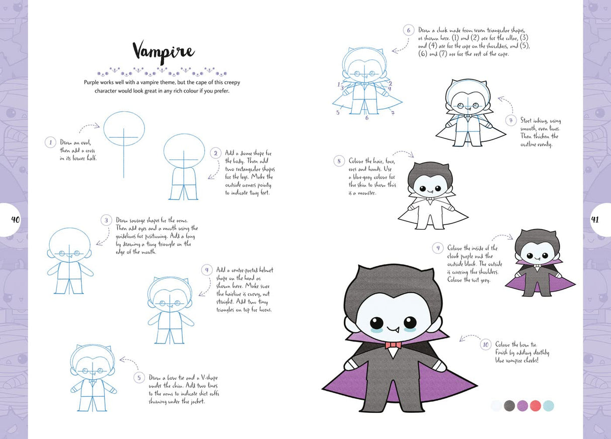 10 Step Drawing Kawaii: Draw Over 50 Cute Creations in 10 Easy Steps - Retail Maharaj