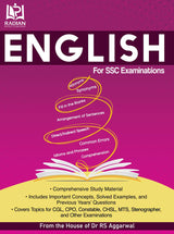 English for S.S.C. (Staff Selection Commission) Exam from the House of Dr. R.S. Aggarwal Includes Comprehensive Study Material - Retail Maharaj