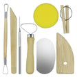 Pottery Tools Set of 8 Pieces - Retail Maharaj