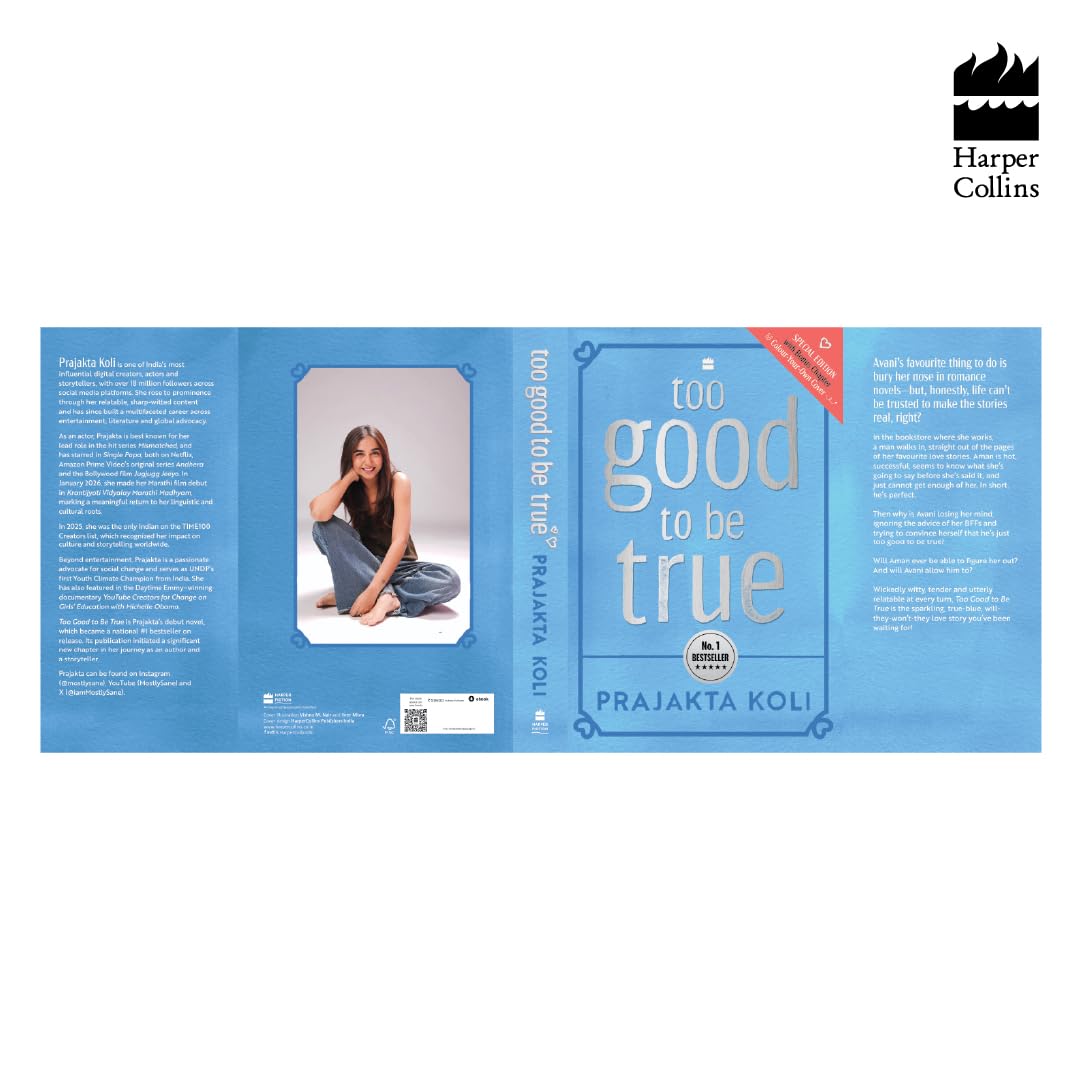 Too Good To Be True: The National #1 Bestseller Now in an Exclusive Hardback Edition with a Bonus Chapter and Colour-Your-Own Cover! - Retail Maharaj