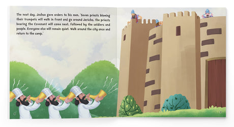 My First Illustrated Bible Story: The Fall of Jericho - Retail Maharaj