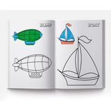 Colouring Book of Transport (Cars, Trains, Airplane and more): Creative Crayons Series - Crayon Copy Colour Books - Retail Maharaj