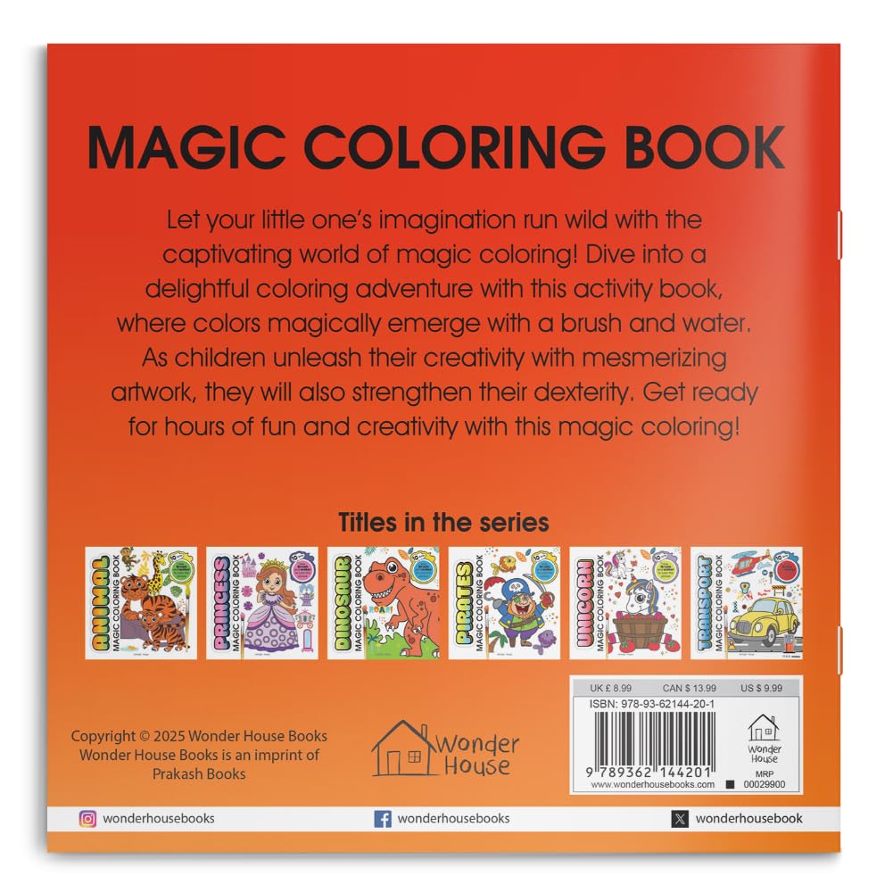 Adventure Magic Coloring Book - Retail Maharaj