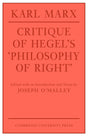 Critique of Hegel's 'Philosophy Of Right' (Cambridge Studies in the History and Theory of Politics) - Retail Maharaj