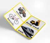 Transport – Early Learning Board Book with Large Font: Brightly Illustrated Vehicle Book for Kids | Big Board Books Series for Babies, Toddlers & Preschoolers | Learn About Cars, Buses, Trains, Planes & More with Bold Text & Clear Pictures | Ages 0–5 Year - Retail Maharaj