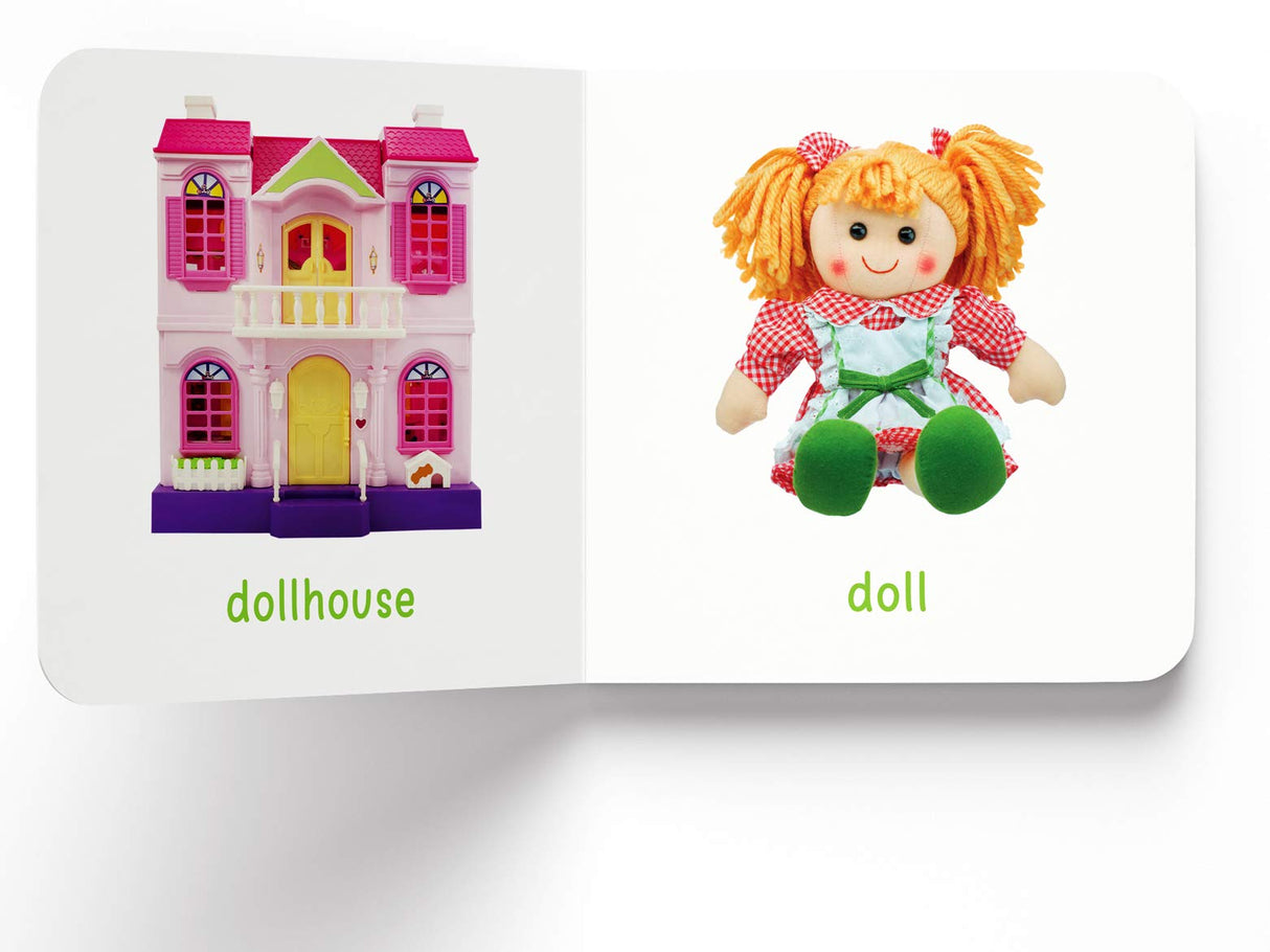 My First Book of Toys | First Toy Board Book for Babies, Toddlers & Preschoolers | Learn About Common Toys with Bright, Colorful Pictures | Early Learning Book for Kids Ages 0-3 Years - Retail Maharaj