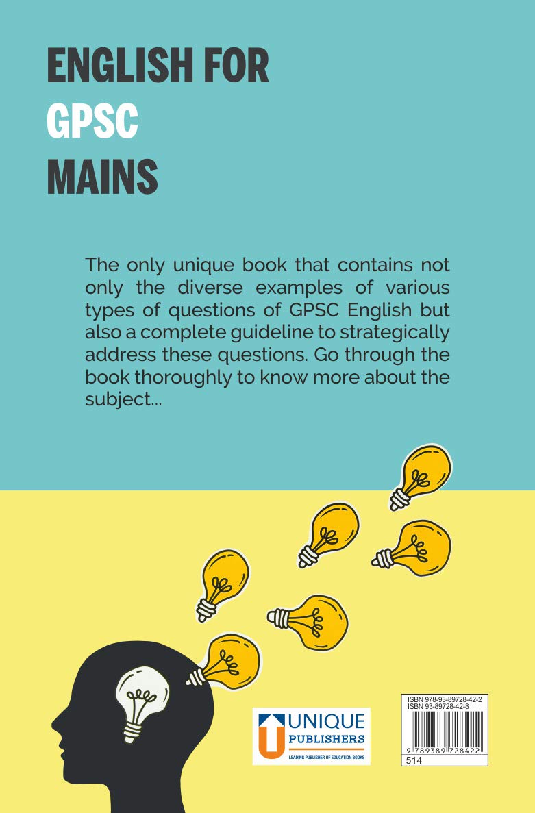 English for GPSC Mains A 'How to' Guideline - Retail Maharaj