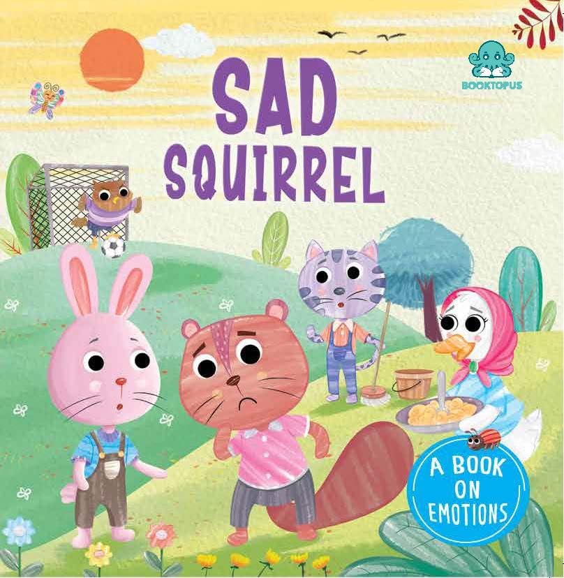 The Sad Squirrel Emotion Board Book - Retail Maharaj