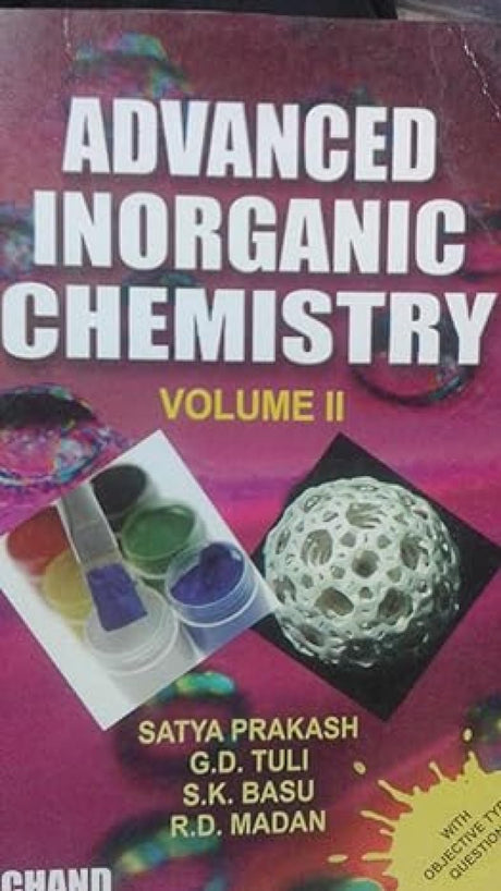 Advanced Inorganic Chemistry - Vol Ii - Retail Maharaj