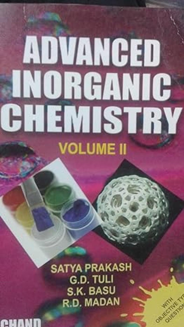 Advanced Inorganic Chemistry - Vol Ii - Retail Maharaj