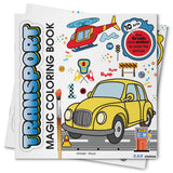 Transport Magic Coloring Book - Retail Maharaj