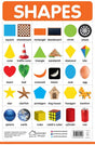 Shapes - My First Early Learning Wall Chart: For Preschool, Kindergarten, Nursery And Homeschooling (19 Inches X 29 Inches) - Retail Maharaj
