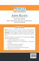 John Keats: Selected Poems - Retail Maharaj