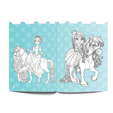 Princesses - Coloring and Sticker Activity Book (With 150+ Stickers) - Retail Maharaj