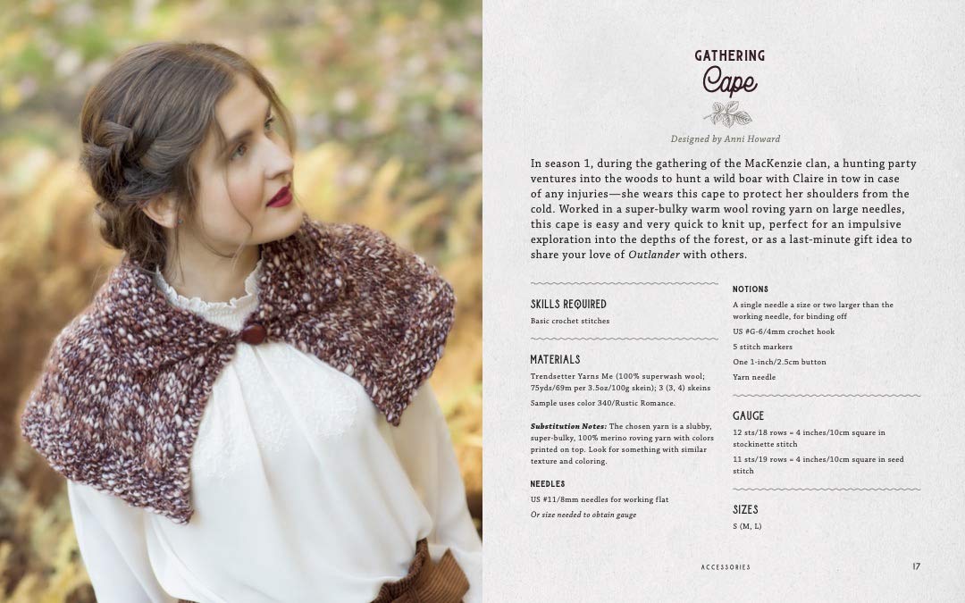 Outlander Knitting: The Official Book of 20 Knits Inspired by the Hit Series - Retail Maharaj