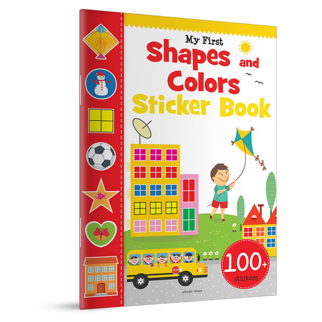 My First Shapes and Colours Sticker Book: Exciting Sticker Book With 100 Stickers - Retail Maharaj