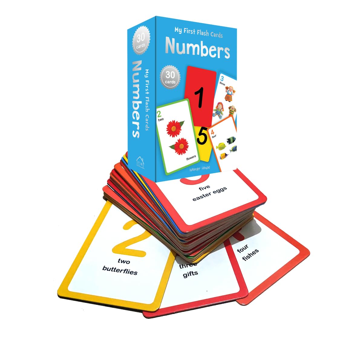 My First Flash Cards Numbers : 30 Early Learning Flash Cards For Kids - Retail Maharaj