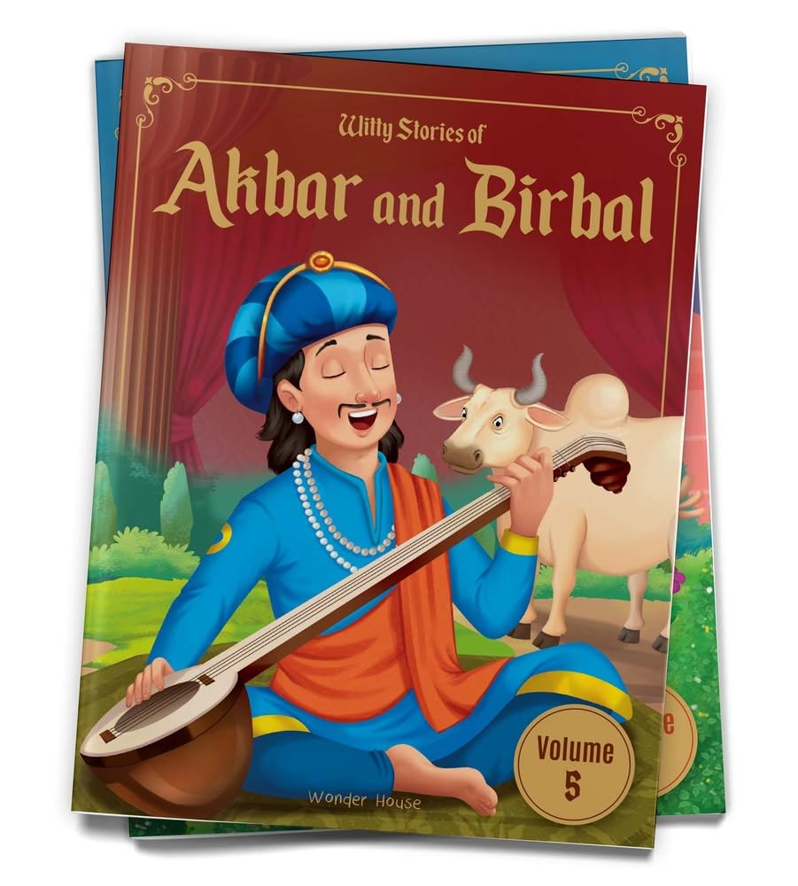 Witty Stories of Akbar and Birbal - Volume 5: Illustrated Humorous Stories For Kids - Retail Maharaj