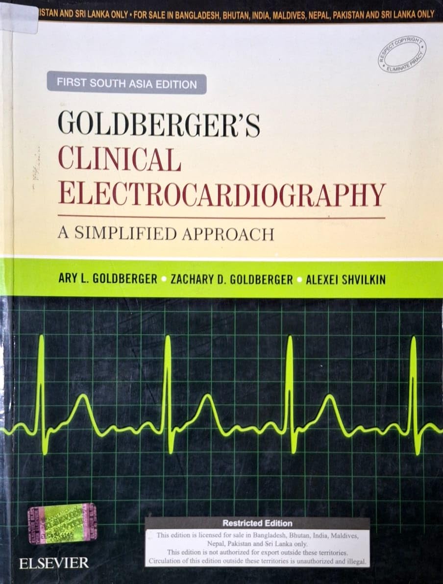 Goldberger's Clinical Electrocardiography-A Simplified Approach: First South Asia Edition - Retail Maharaj