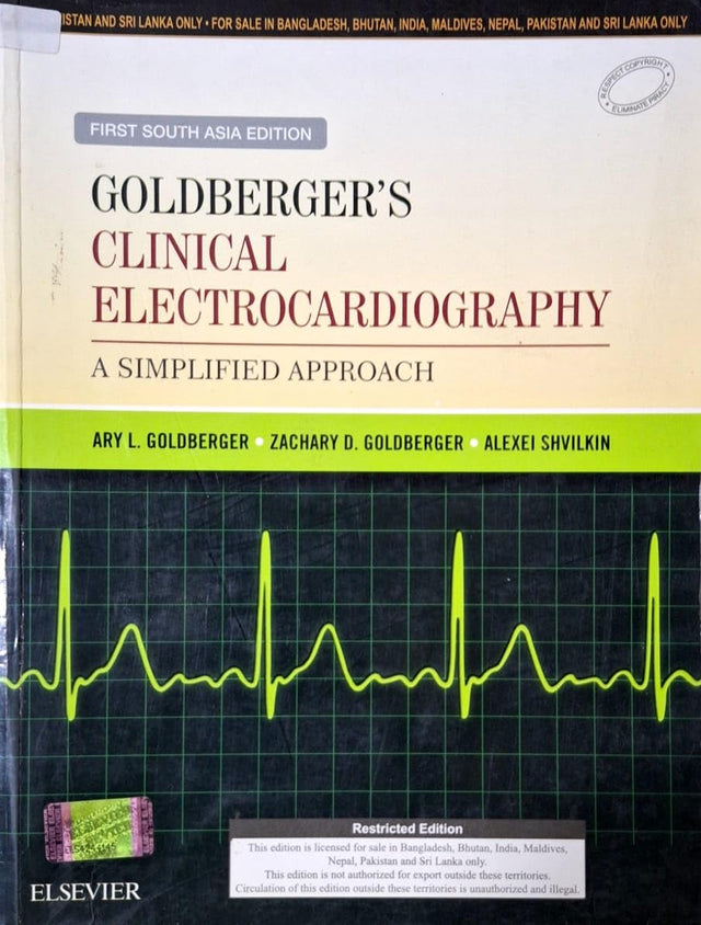 Goldberger's Clinical Electrocardiography-A Simplified Approach: First South Asia Edition - Retail Maharaj