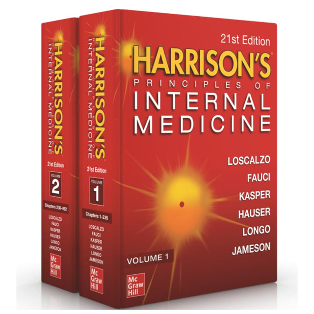 HARRISON'S PRINCIPLES OF INTERNAL MEDICINE – 2 VOLUMES || 21st EDITION (Set of 2 Books) - Retail Maharaj