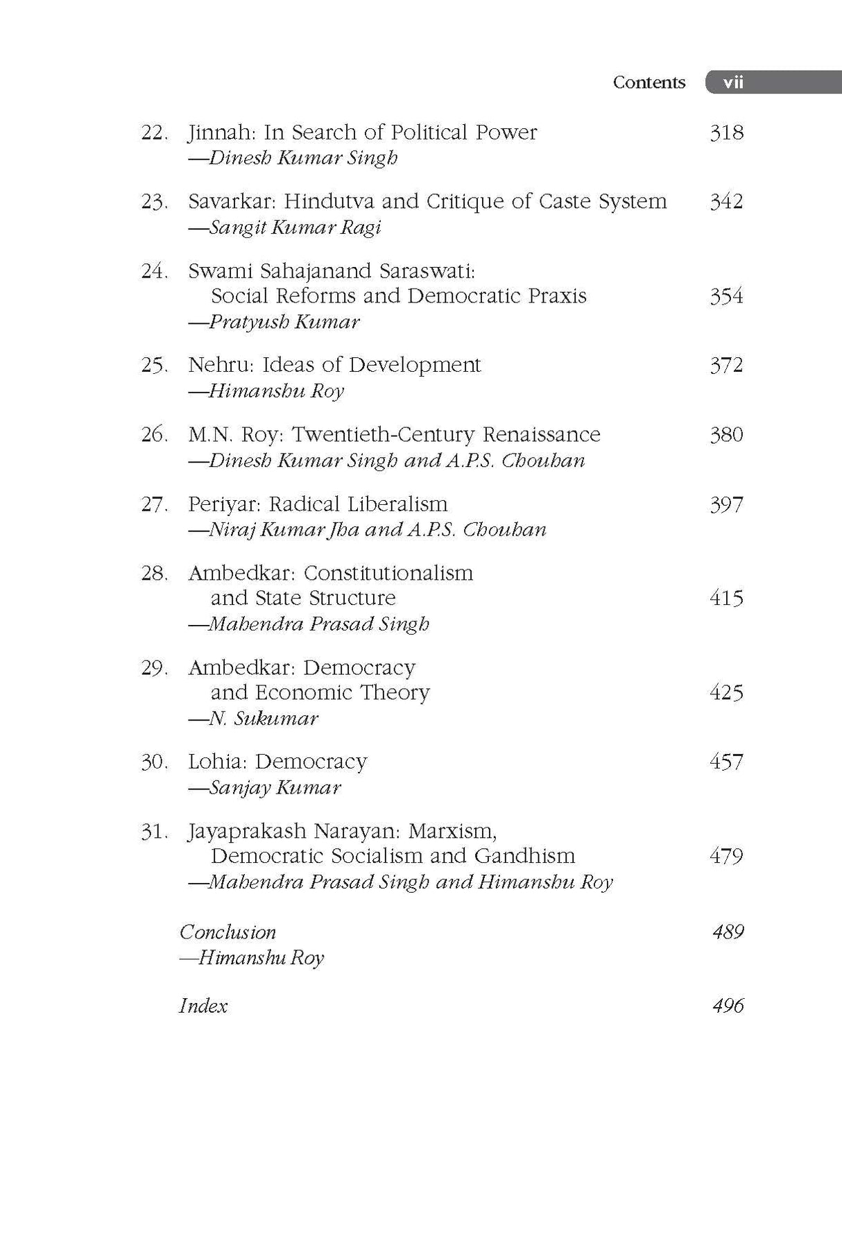 Indian Political Thought: Themes and Thinkers, 3e - Retail Maharaj