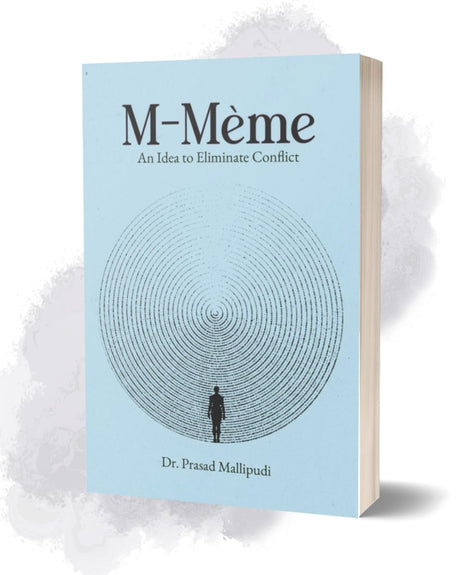 M-Meme | An Idea to Eliminate Conflict | Spiritual Reflection and Self-Discovery for the Modern Mind | The Concept that Unites Mind, Matter, and Meaning - Retail Maharaj