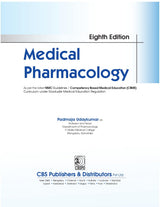 Medical Pharmacology 8ed. | As per the latest NMC Guidelines - 2025 | ISBN - 9789349057043 - Retail Maharaj