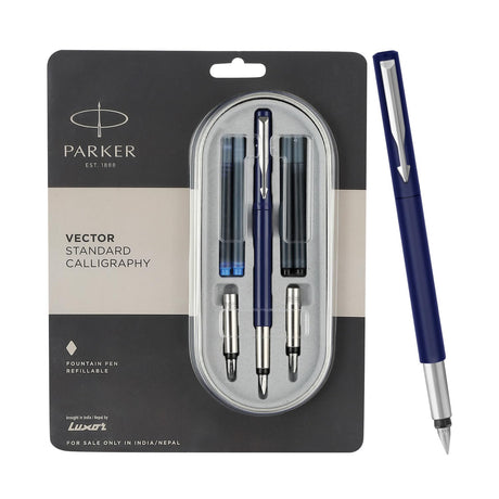 Parker Vector Standard Calligraphy Set - Retail Maharaj