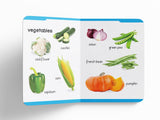 Early Learning Padded Book of Food: Board Book for Kids | Learn About Fruits, Vegetables, Meals, and Snacks with Bright, Engaging Pictures | Durable Padded Board Book for Babies, Toddlers & Preschoolers | Ages 0–5 Years - Retail Maharaj