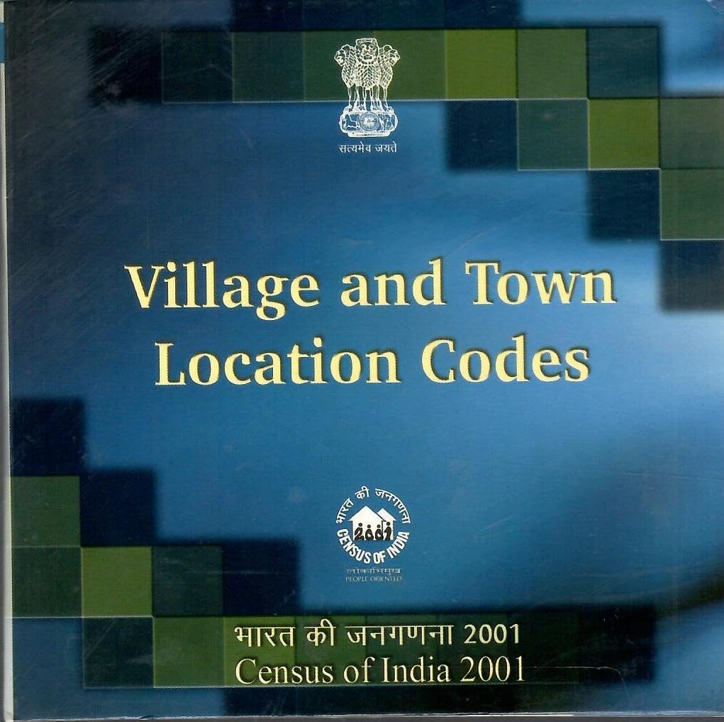 Census Of Indian 2001 - Village And Town Location Codes - CD