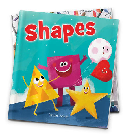 Shapes - Illustrated Book On Shapes - Retail Maharaj