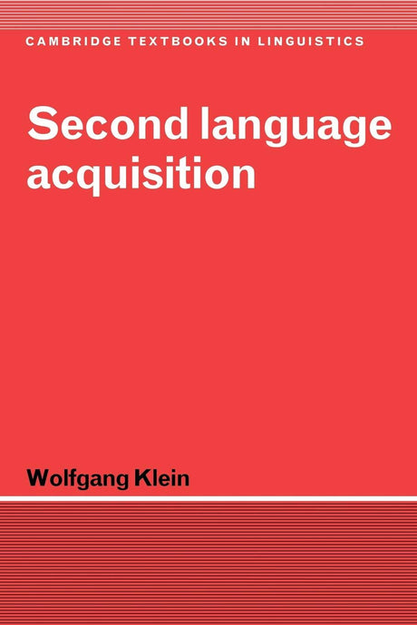 Second Language Acquisition - Retail Maharaj