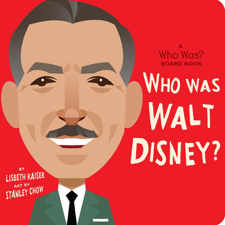Who Was Walt Disney?: A Who Was? Board Book - Retail Maharaj