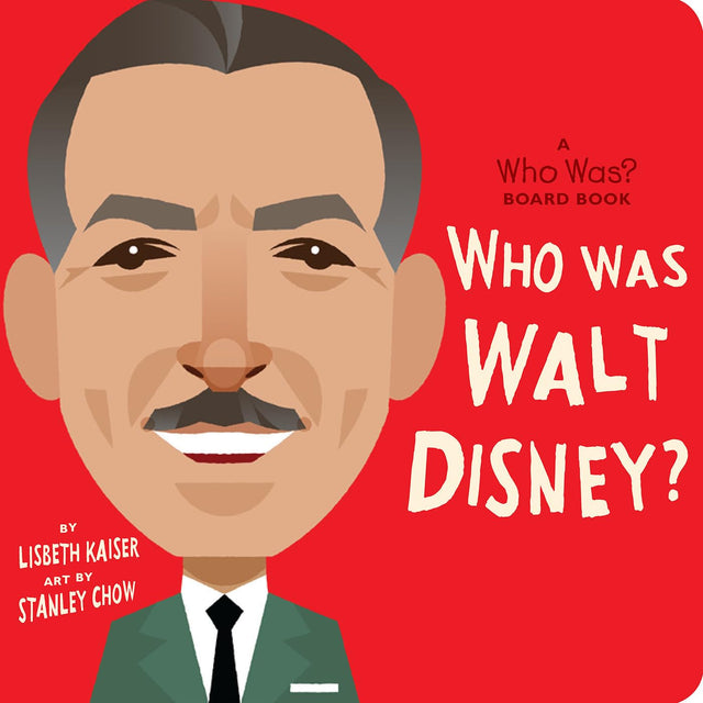 Who Was Walt Disney?: A Who Was? Board Book - Retail Maharaj