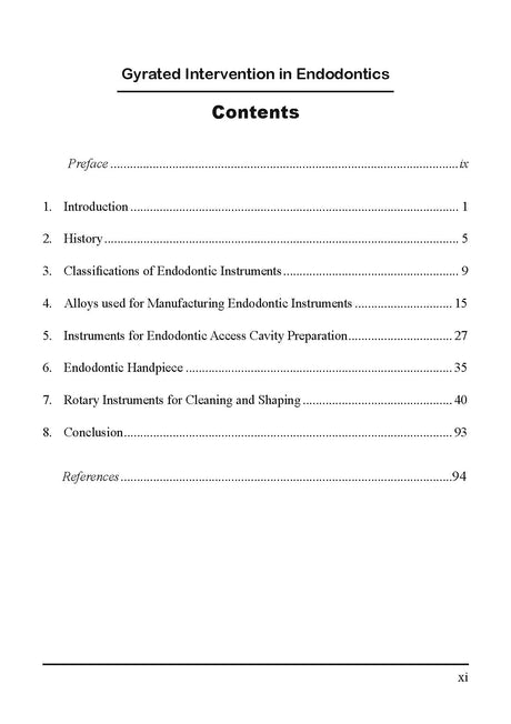 Gyrated Intervention in Endodontics - Retail Maharaj