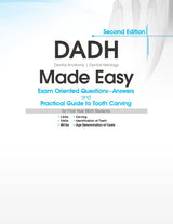 Dadh Dental Anatomy Dental Histology Made Easy Exam Oriented Questions Answers And Practical Guide To Tooth Carving 2Ed (Pb 2023) - Retail Maharaj