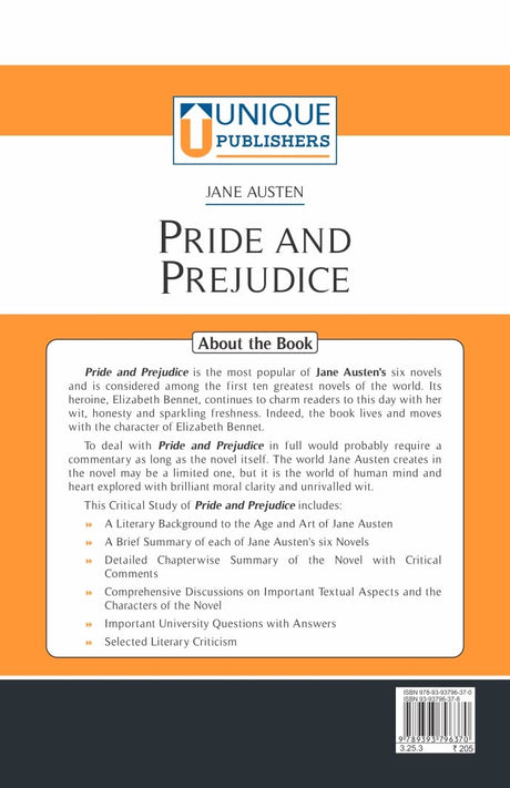 Pride and Prejudice - Retail Maharaj