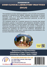 Handbook on Good Clinical Laboratory Practices (GCLP) - Retail Maharaj