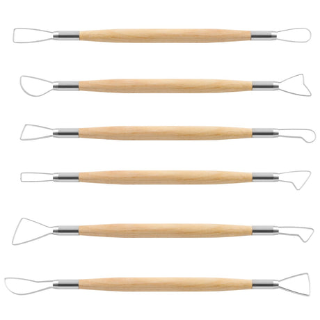 Double Sided Pottery & Clay Modelling Tools Set of 10 - Retail Maharaj