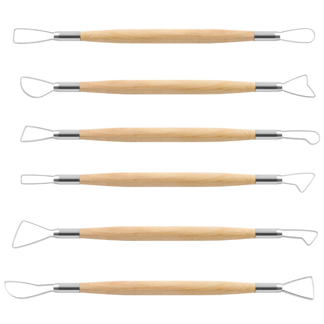 Double Sided Pottery & Clay Modelling Tools Set of 10 - Retail Maharaj