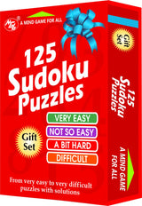 125 Sudoku Puzzles (Set Of 4 Books) - Retail Maharaj