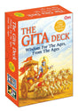 The Gita Deck: Wisdom For The Ages, From The Ages | Bhagavad Gita Teachings | Spiritual Lessons | Divine Guidance - Set of 64 Inspirational Cards - Retail Maharaj