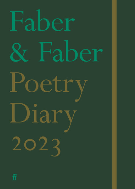 Faber Poetry Diary 2023 - Retail Maharaj