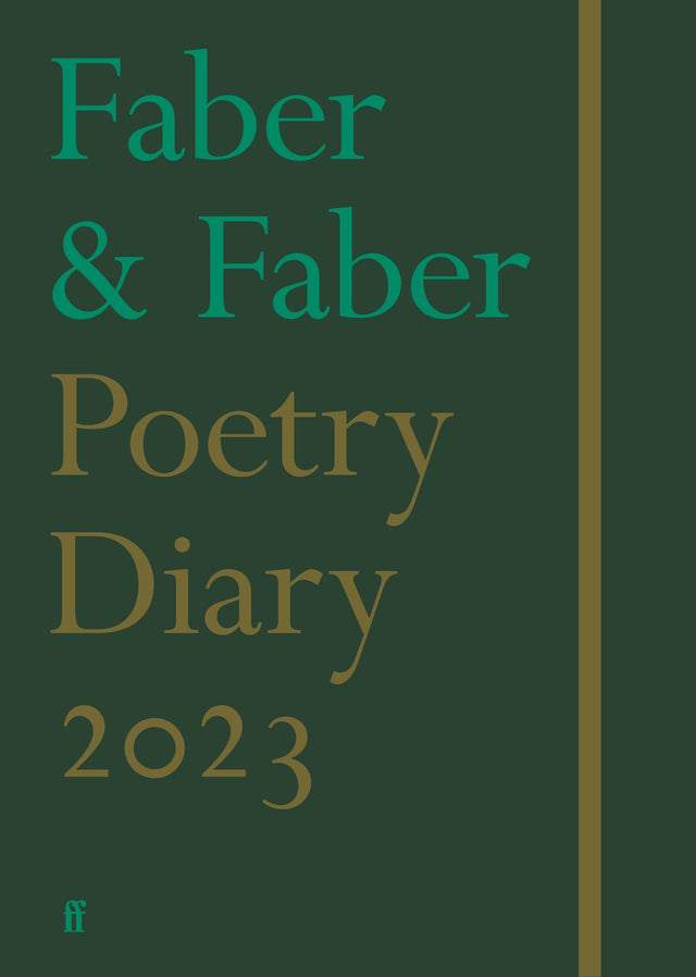 Faber Poetry Diary 2023 - Retail Maharaj