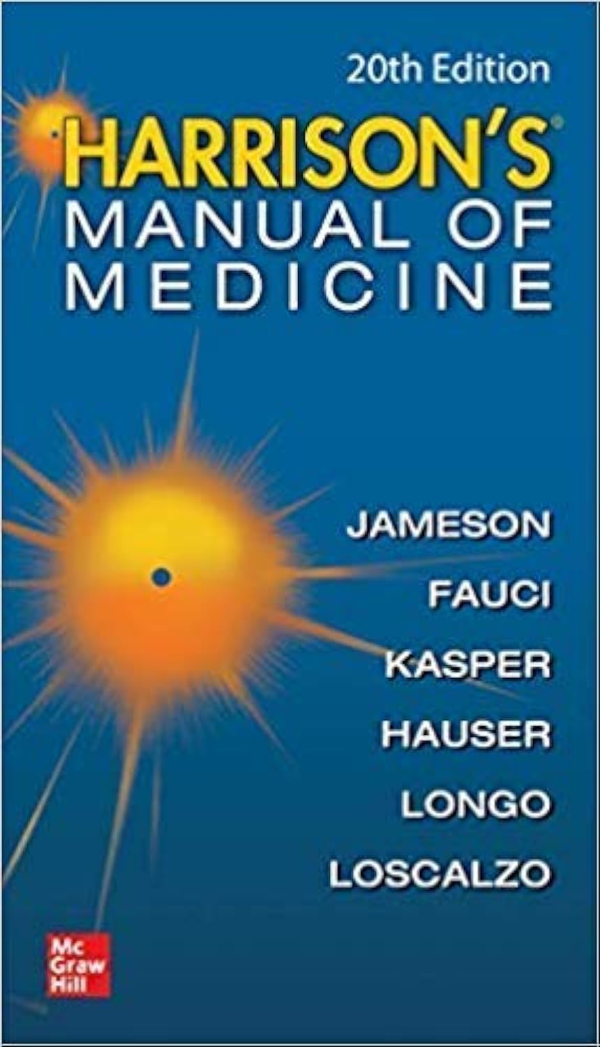 Harrisons Manual of Medicine, 20th Ed 2020 [Hardcover] Kasper - Retail Maharaj