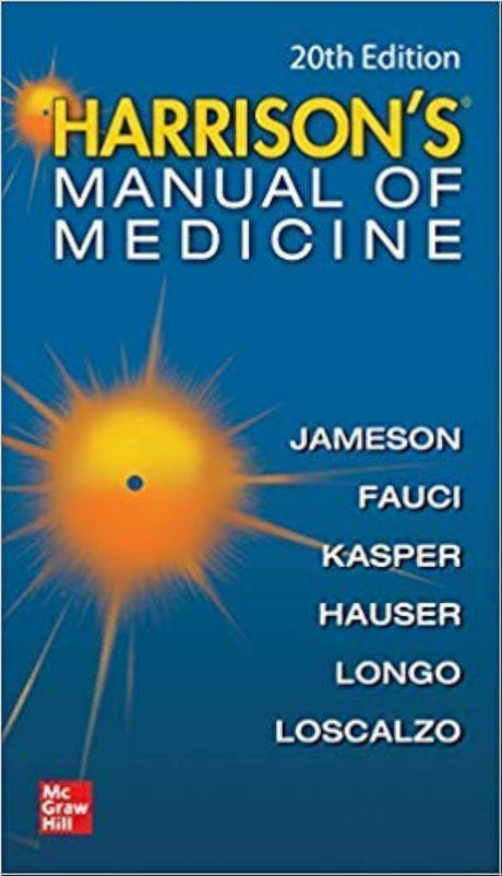 Harrisons Manual of Medicine, 20th Ed 2020 [Hardcover] Kasper - Retail Maharaj