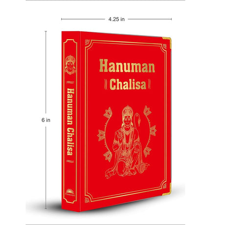Hanuman Chalisa by Shubha Vilas (Deluxe Silk Hardbound) – Devotional | Lord Hanuman | Spirituality | A Journey of Faith and Devotion | Prayer Book | Experience the Power and Blessings of Lord Hanuman - Retail Maharaj