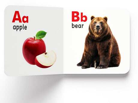 My First Book of ABC | First Alphabet Board Book for Babies, Toddlers & Preschoolers | Learn ABC with Bright Pictures | Early Learning Book for Kids Ages 0-3 Years - Retail Maharaj